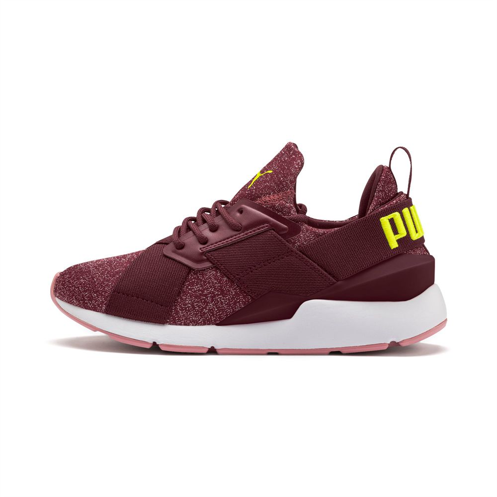 Puma Muse Shift Lány Sportcipő - Sárga ( Hungary - GTSAR6382 )